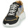 Sko Dame Lave sneakers Serafini OREGON Sort / Hvid / Guld