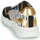 Sko Dame Lave sneakers Serafini OREGON Sort / Hvid / Guld