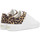 Sko Dame Sneakers Ed Hardy Wild low top white leopard Hvid