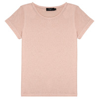 textil Pige T-shirts m. korte ærmer Deeluxe GLITTER Pink
