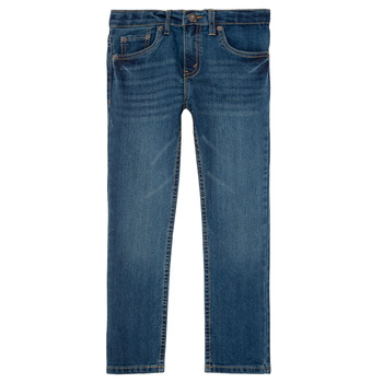 textil Dreng Smalle jeans Levi's 511 SLIM FIT JEAN Blå
