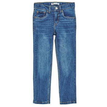 textil Dreng Jeans - skinny Levi's 510 SKINNY FIT COZY JEAN Blå