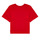 textil Pige T-shirts m. korte ærmer Levi's LIGHT BRIGHT CROPPED TEE Rød