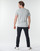 textil Herre T-shirts m. korte ærmer Calvin Klein Jeans CREW NECK 3PACK Grå / Sort / Hvid