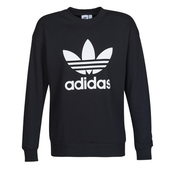 textil Dame Sweatshirts adidas Originals TRF CREW SWEAT Sort
