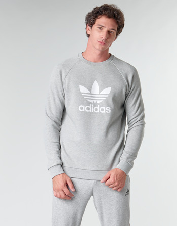 textil Herre Sweatshirts adidas Originals TREFOIL CREW Grå