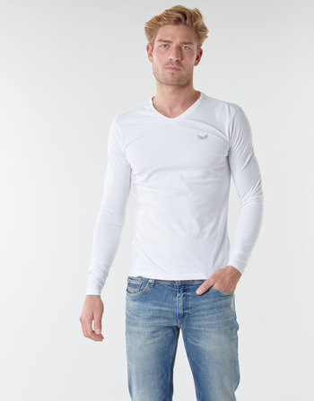 textil Herre Langærmede T-shirts Kaporal VIFT Sort-hvid