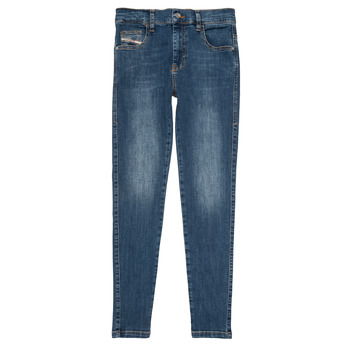 textil Pige Smalle jeans Diesel D-SLANDY HIGH Blå
