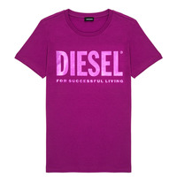 textil Pige T-shirts m. korte ærmer Diesel TSILYWX Pink