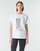 textil Dame T-shirts m. korte ærmer Replay W3509D Hvid