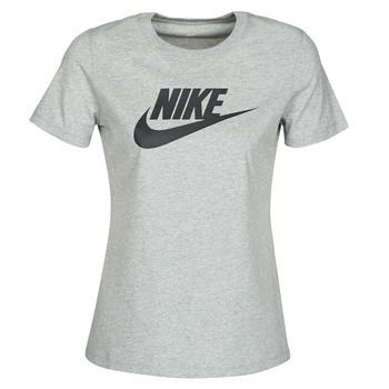 textil Dame T-shirts m. korte ærmer Nike W NSW TEE ESSNTL ICON FUTUR Grå