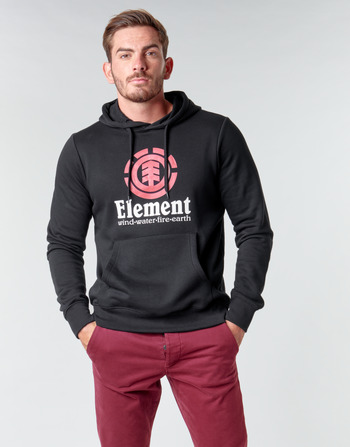 textil Herre Sweatshirts Element VERTICAL HOOD Sort