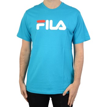 textil Herre T-shirts m. korte ærmer Fila 126600 Blå
