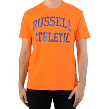 textil Herre T-shirts m. korte ærmer Russell Athletic 131037 Orange