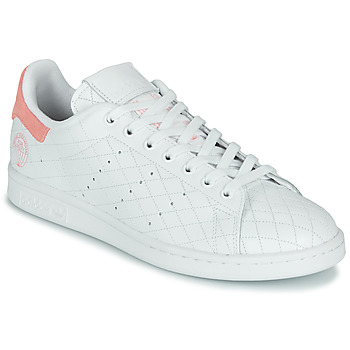 Sko Lave sneakers adidas Originals STAN SMITH W Hvid / Pink