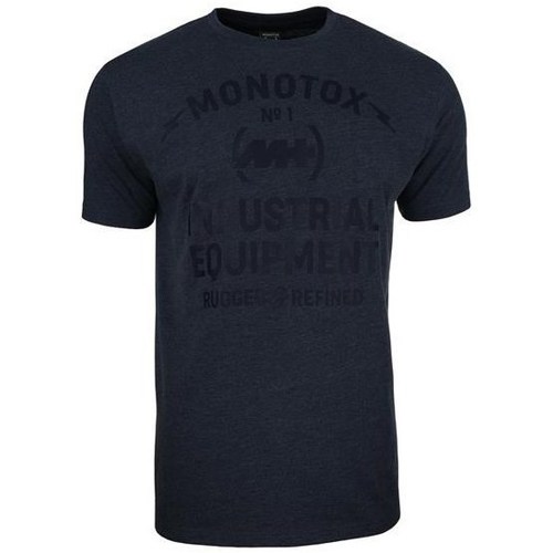 textil Herre T-shirts m. korte ærmer Monotox Industrial Marineblå