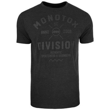 textil Herre T-shirts m. korte ærmer Monotox Division Sort