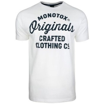 textil Herre T-shirts m. korte ærmer Monotox Originals Crafted Hvid