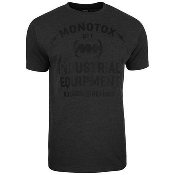 textil Herre T-shirts m. korte ærmer Monotox Industrial Sort