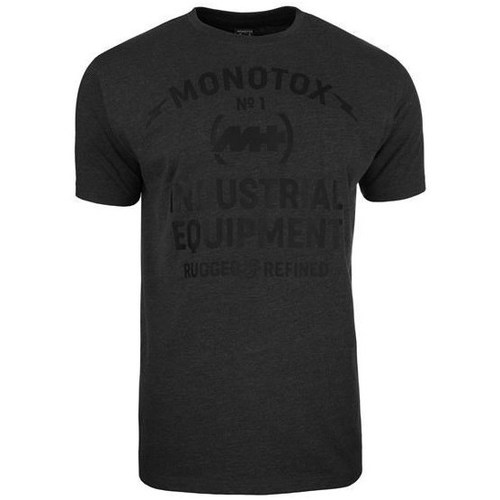 textil Herre T-shirts m. korte ærmer Monotox Industrial Sort