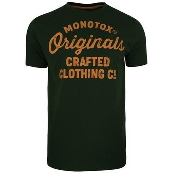 textil Herre T-shirts m. korte ærmer Monotox Originals Crafted Sort