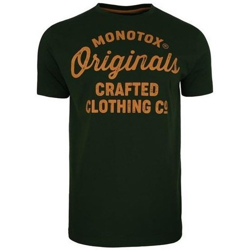 textil Herre T-shirts m. korte ærmer Monotox Originals Crafted Sort