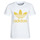 textil Dame T-shirts m. korte ærmer adidas Originals TREFOIL TEE Hvid