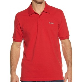 textil Herre T-shirts m. korte ærmer Reebok Sport EL Core Pique Rød