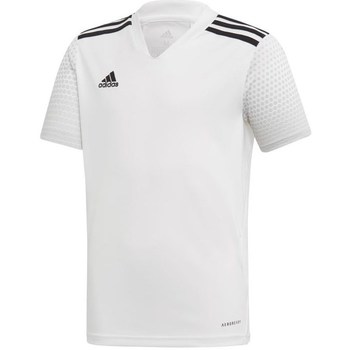 textil Dreng T-shirts m. korte ærmer adidas Originals JR Regista 20 Sort, Hvid