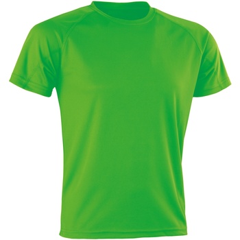 textil T-shirts m. korte ærmer Spiro Aircool Flo Green