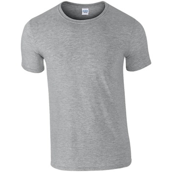 textil Herre Langærmede T-shirts Gildan GD01 Grå