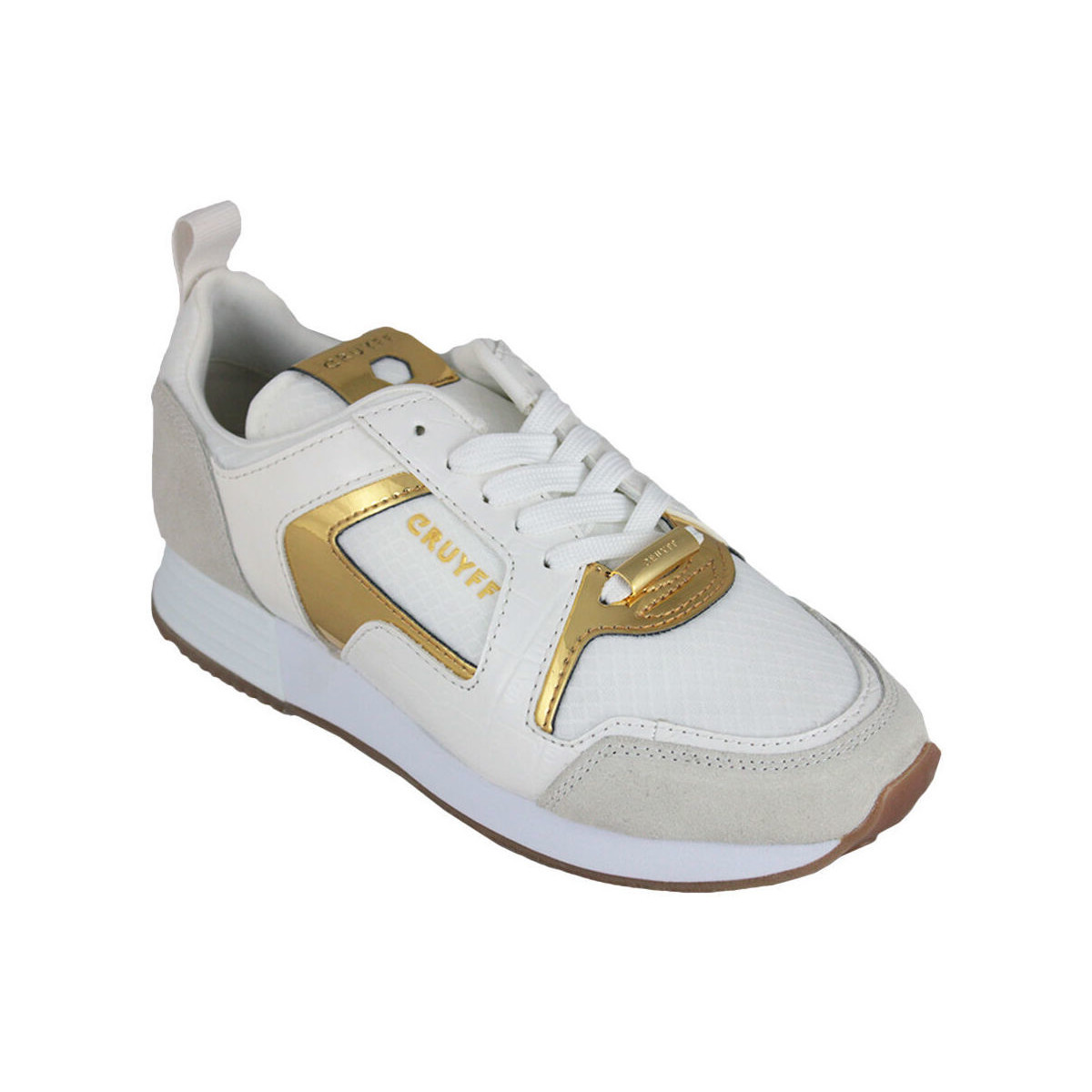 Sko Dame Sneakers Cruyff Lusso CC5041201 310 White/Gold Hvid