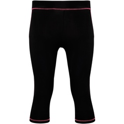 textil Dame Leggings Tridri Tri Dri Black/ Hot Pink