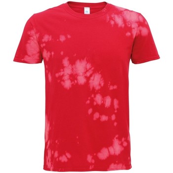 textil Langærmede T-shirts Colortone TD09M Rød