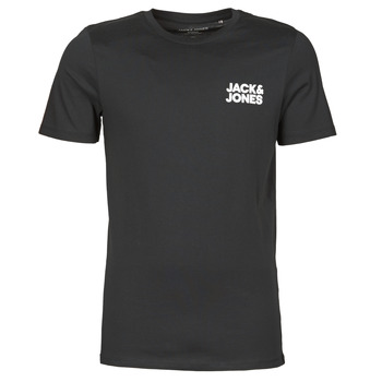 textil Herre T-shirts m. korte ærmer Jack & Jones JJECORP LOGO Sort