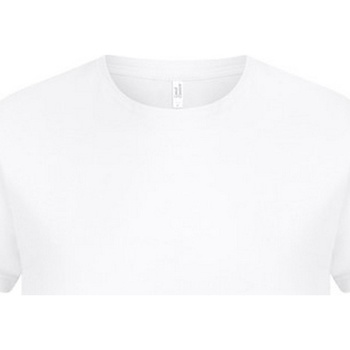 textil Herre Langærmede T-shirts Casual Classics  Hvid