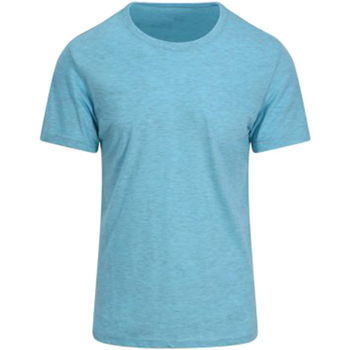 textil Herre Langærmede T-shirts Awdis JT032 Blå