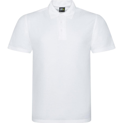textil Herre Polo-t-shirts m. korte ærmer Prortx RX101 Hvid