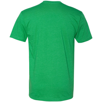 textil Herre Langærmede T-shirts Next Level NX6210 Grøn