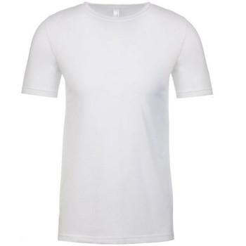 textil Herre Langærmede T-shirts Next Level NX6210 Hvid
