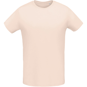 textil Langærmede T-shirts Sols 02855 Rød