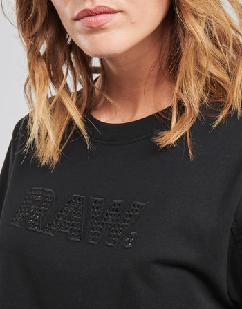 G-Star Raw BOXY FIT RAW EMBROIDERY TEE Sort
