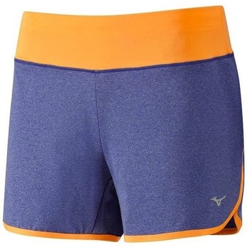 textil Dame Halvlange bukser Mizuno Active Short Orange, Blå