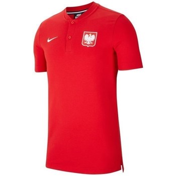 textil Herre T-shirts m. korte ærmer Nike Polska Modern Polo Rød