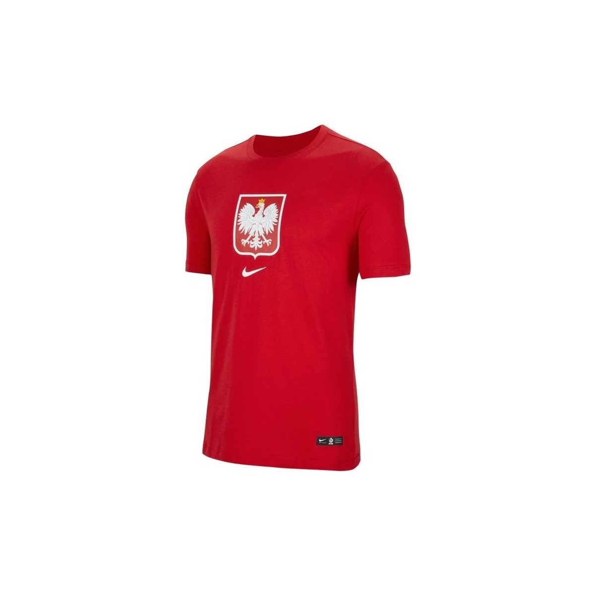 textil Dreng T-shirts m. korte ærmer Nike JR Polska Crest Rød