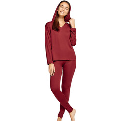 textil Dame Pyjamas / Natskjorte Impetus Woman 8514H87 A1E Rød