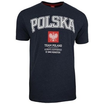 textil Herre T-shirts m. korte ærmer Monotox Polska Hvid, Grafit