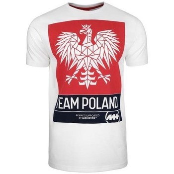 textil Herre T-shirts m. korte ærmer Monotox Eagle Stamp Hvid, Rød, Sort