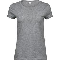 textil Dame T-shirts m. korte ærmer Tee Jays T5063 Heather Grey
