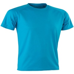 textil Herre T-shirts m. korte ærmer Spiro SR287 Ocean Blue